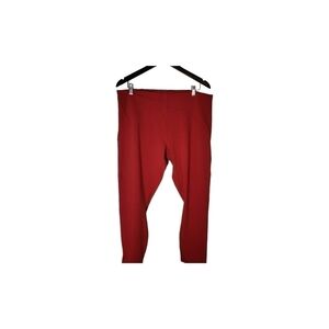 Lululemon Plus Size Red capris Size 18